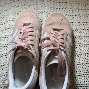 Adidas pink sneakers!